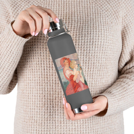 Sur la Route d'Anacapri by Gerda Wegener Copper Vacuum Insulated Bottle, 22oz