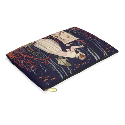 The Dazzling Little Fish Flat Pouch – Art Deco Elegance & Timeless Glamour
