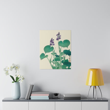 Blooming Hosta by Ohara Koson – Japanese Botanical Elegance