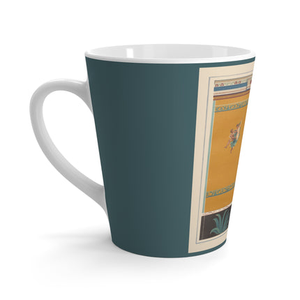 Pompeii Wall Pl.20 by Victor Steeger Latte Mug