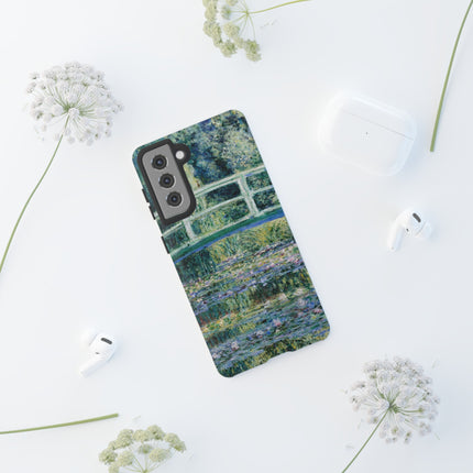Water Lilies and Japanese Bridge by Claude Monet Phone Cases