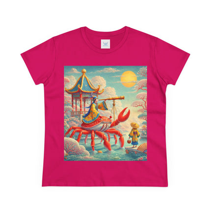 The Celestial Crab Navigator Cotton Tee