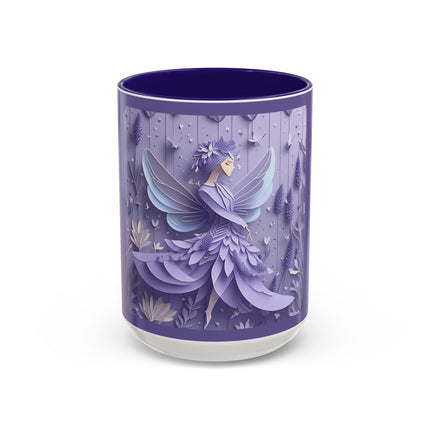 Lavender Fairy Colorful Mugs (11oz, 15oz)