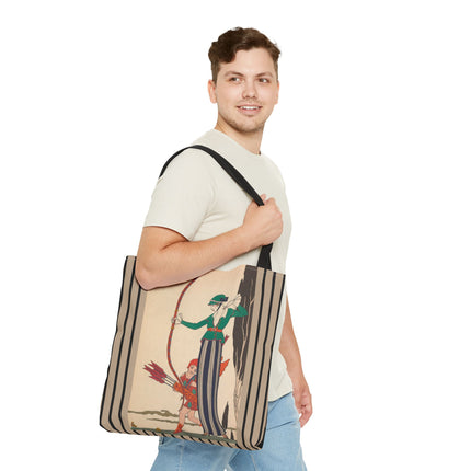 L'Arc Rouge by George Barbier Tote Bag