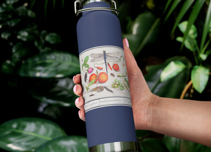 Natural History Ensemble, No. 7 by Anselmus Boëtius de Boodt Copper Vacuum Insulated Bottle, 22oz
