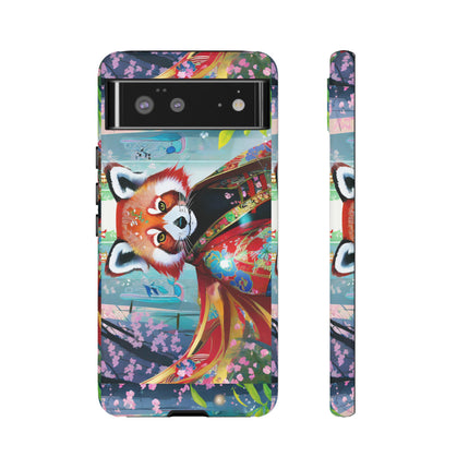 Cybernetic Red Panda Phone Cases