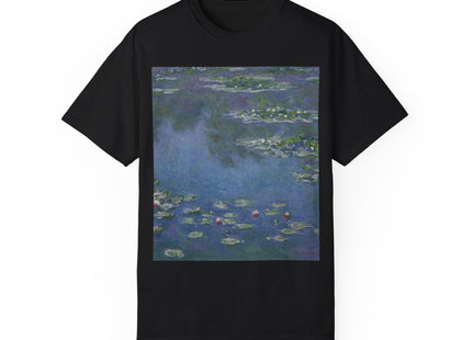 Water Lilies by Claude Monet Unisex Garment-Dyed T-shirt