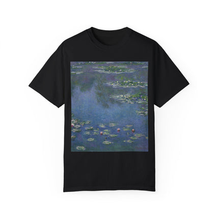 Water Lilies by Claude Monet Unisex Garment-Dyed T-shirt
