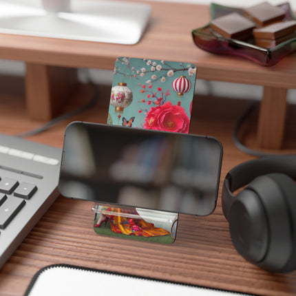 Reading In A Painted Garden Mobile Display Stand for Smartphones