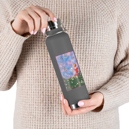 Whimsical Moments Copper Vacuum Insulated Bottle, 22 oz