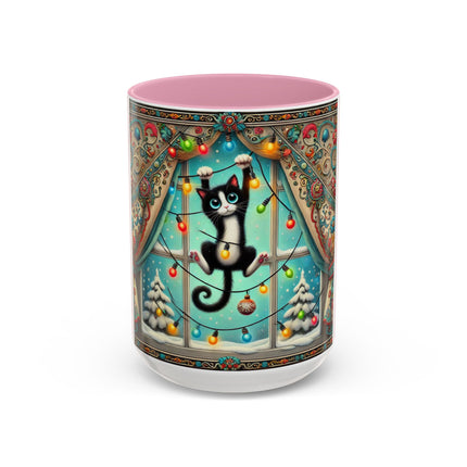 Mischief in Tinselland Colorful Mugs (11oz, 15oz)