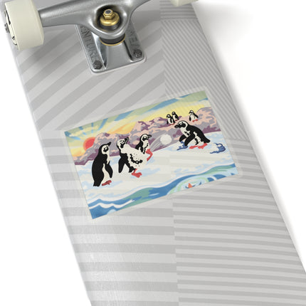 Snowball Shenanigans Kiss-Cut Stickers (4 Sizes)