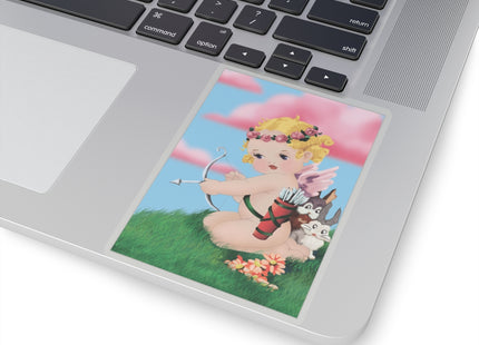 Cupid's Aim Kiss-Cut Stickers (4 Sizes)