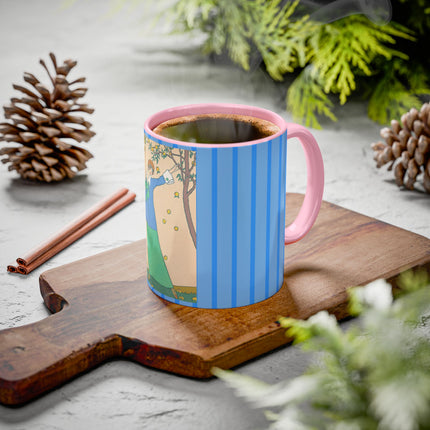 Le Verger by Georges Lepape Colorful Mugs (11oz, 15oz)
