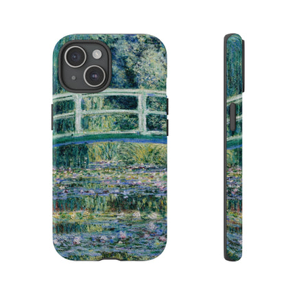 Water Lilies and Japanese Bridge by Claude Monet Phone Cases