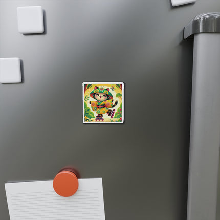 Firefly Dance on Wheels Die-Cut Magnets (5 Sizes)