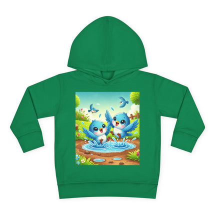 Bluebird Playtime Toddler Pullover Fleece Hoodie
