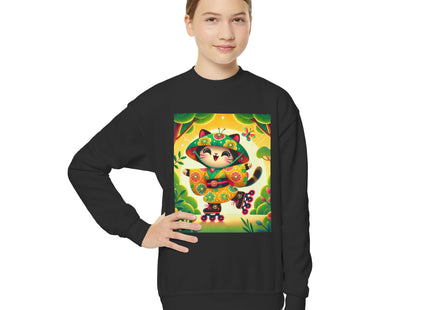 Firefly Dance on Wheels Youth Crewneck Sweatshirt