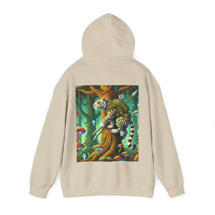 Silent Stripes – Heavy Blend™ Hooded Sweatshirt