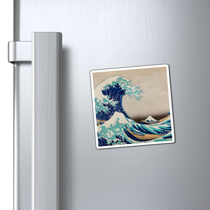 The Great Wave off Kanagawa by Katsushika Hokusai Magnets (3 Sizes)