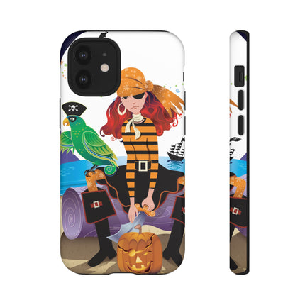Moonlit Pirate Halloween Phone Cases