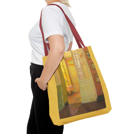 Interior, Window Light by Henri Le Sidaner Tote Bag (AOP)