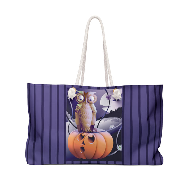The Startled Pumpkin Weekender Bag
