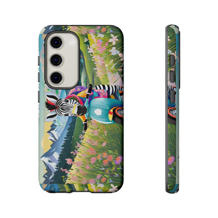 Stripes on Wheels Phone Cases