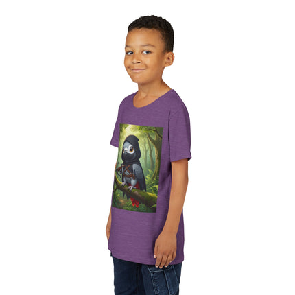The African Grey Sentinel Youth Short Sleeve Tee