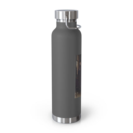 Arnolfini Portrait by Jan Van Eyck Copper Vacuum Insulated Bottle, 22oz