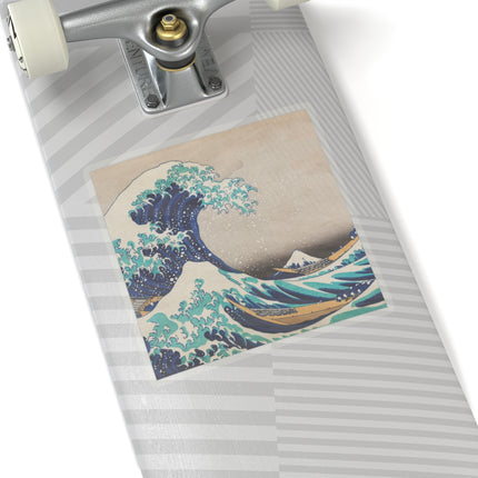 The Great Wave off Kanagawa by Katsushika Hokusai Kiss-Cut Stickers (4 Sizes)