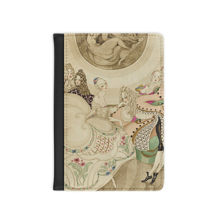 Sur talons rouges (On Red Heels) pl 01 by Gerda Wegener Passport Cover
