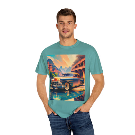 1953 Buick Roadmaster Unisex Garment-Dyed T-shirt