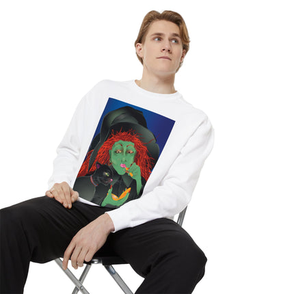 Mirror, Mirror A Witch's Touch Unisex Garment-Dyed Sweatshirt