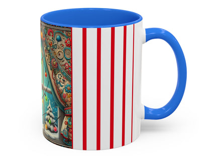 Mischief in Tinselland Colorful Mugs (11oz, 15oz)