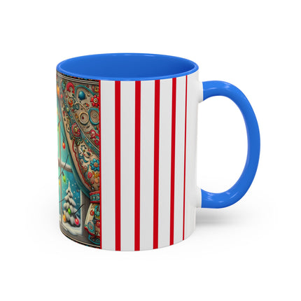 Mischief in Tinselland Colorful Mugs (11oz, 15oz)
