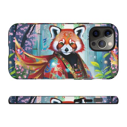 Cybernetic Red Panda Phone Cases