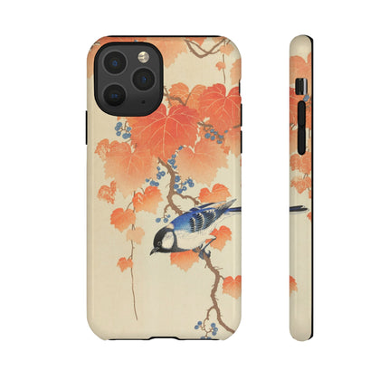 Japanese Bird and Branch by Ohara Koson Phone Cases