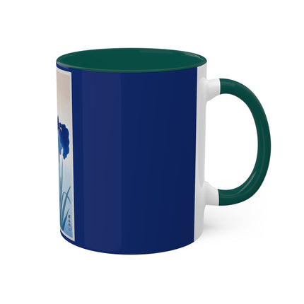 Irises by Ohara Koson Colorful Mugs, 11oz