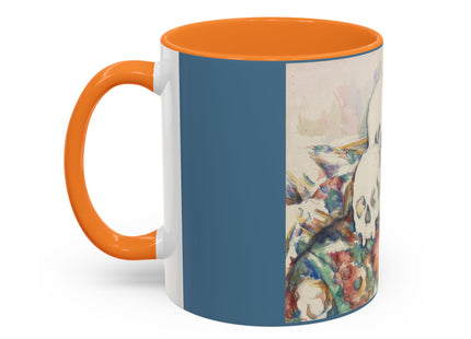 The Three Skulls by Paul Cézanne Colorful Mugs (11oz, 15oz)