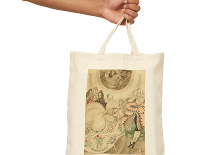 Sur talons rouges (On Red Heels) pl 01 by Gerda Wegener Cotton Canvas Tote Bag