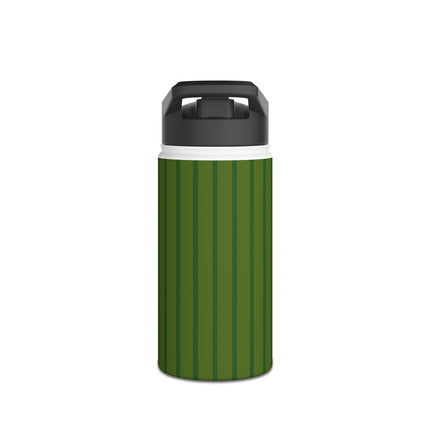 Stealthy Stripes Stainless Steel Water Bottle, Standard Lid