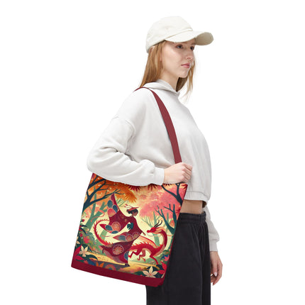 The Dragon Fairy’s Dance Tote Bag – Enchanted Grace & Spring Magic