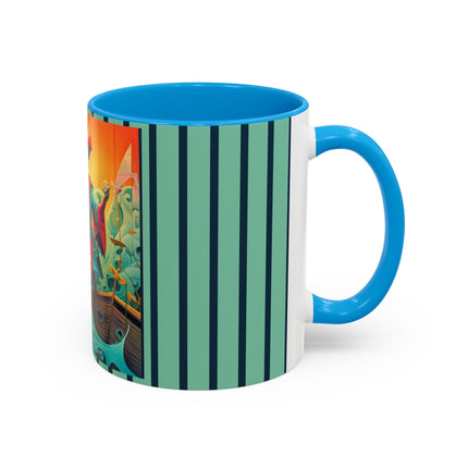 Skeleton Crew of the Misty Seas Colorful Mugs (11oz, 15oz)
