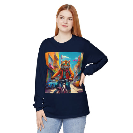 Urban Bike Ride Long Sleeve T-Shirt