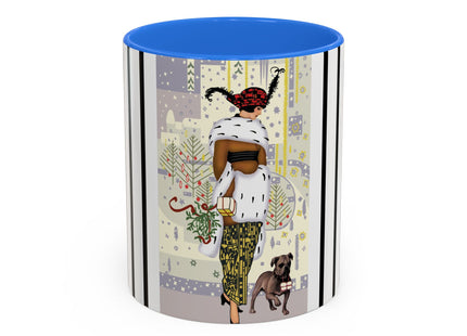 Wrapped in Elegance Colorful Mugs (11oz, 15oz)