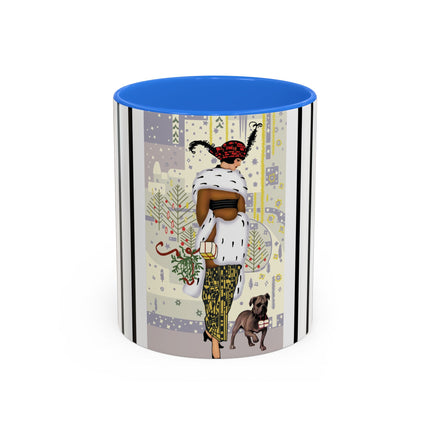 Wrapped in Elegance Colorful Mugs (11oz, 15oz)