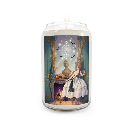 🕯️🎃 The Moonlit Manor Drawing Room Scented Soy Candle – Elegant Halloween Charm