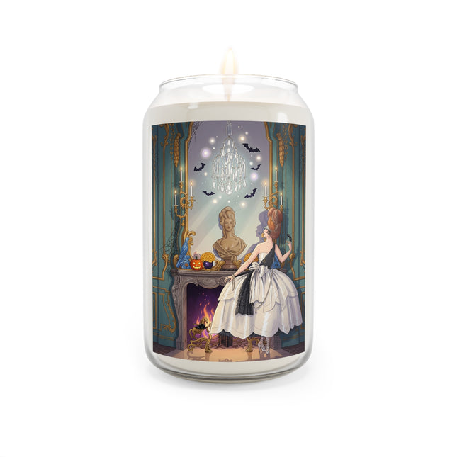 🕯️🎃 The Moonlit Manor Drawing Room Scented Soy Candle – Elegant Halloween Charm