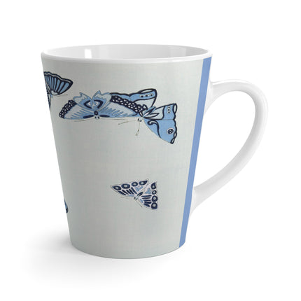 One Thousand Butterflies by Kamisaka Sekka Latte Mug